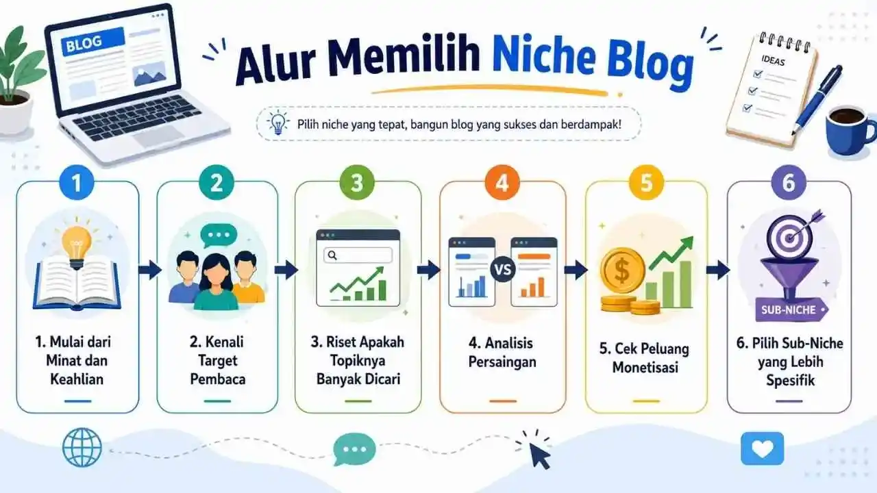 cara memilih niche blog untuk pemula