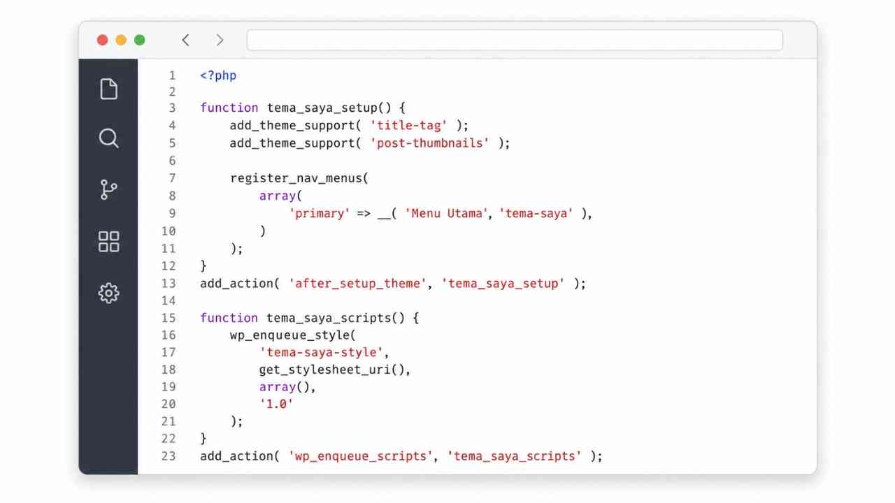 membuat file functions.php
