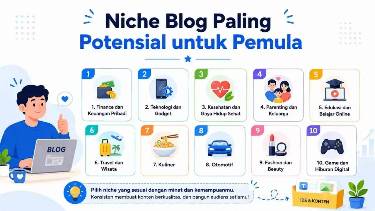rekomendasi niche blog yang selalu ramai pengunjung