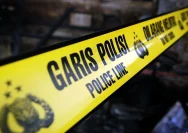 Aparat kepolisian menangani kasus pengeroyokan suporter sepak bola di Bogor