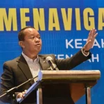 Bahlil Lahadalia dan Natalius Pigai
