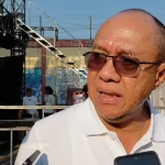 Bupati Banyumas Sadewo Tri Lastiono memberikan keterangan terkait dugaan penipuan perizinan