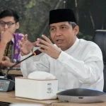 Grafik survei kinerja menteri Kabinet Merah Putih