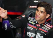 Jorge Martin saat berada di paddock balapan MotoGP