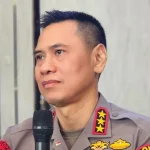 Kapolda Metro Jaya Komjen Pol Dadang Hartanto saat mengumumkan nomor WhatsApp pengaduan masyarakat