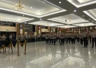 Kapolri memimpin pelantikan dan sertijab pejabat utama serta Kapolda di Mabes Polri
