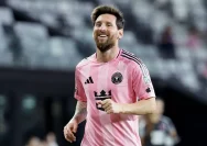 Lionel Messi saat berlaga di lapangan hijau