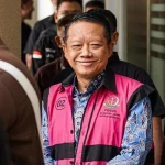 Mantan Jampidsus Febrie Adriansyah saat menjalani proses hukum.