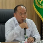 Mantan Jampidsus Febrie Adriansyah saat menjalani proses persidangan
