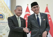 Menteri Luar Negeri Singapura Vivian Balakrishnan bertemu Presiden Prabowo Subianto