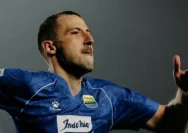 Para pemain Persib Bandung merayakan kemenangan atas Melbourne Victory di Stadion Si Jalak Harupat
