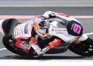 Pembalap Moto3 Alvaro Carpe dan Veda Ega Pratama di FP1 Moto3 Malaysia 2026