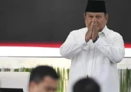 Presiden Prabowo Subianto saat memberikan pidato kenegaraan