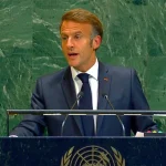 Presiden Prancis Emmanuel Macron berbicara mengenai situasi keamanan nasional