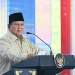 Presiden Republik Indonesia Prabowo Subianto merayakan hari ulang tahun ke-75