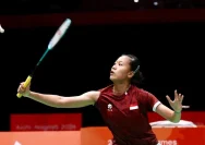 Putri Kusuma Wardani bertanding di babak perempatfinal Denmark Open 2026 menghadapi Wang Zhi Yi