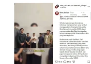 Sari menyampaikan permohonan maaf terkait penggunaan jas almamater UBSI saat Deklarasi Sumpah Pemuda di Bundaran HI
