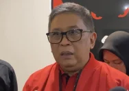 Sekjen PDIP Hasto Kristiyanto memberikan keterangan pers terkait putusan Mahkamah Agung.