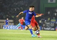 Skuad Persib Bandung merayakan kemenangan dalam laga AFC Champions League Two