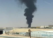Suasana Bandara Internasional King Khalid di Riyadh, Arab Saudi