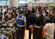 Suasana Bandara Internasional Sultan Hasanuddin Makassar