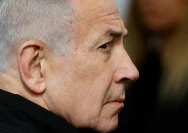 Suasana penghitungan suara dalam pemilu legislatif Israel