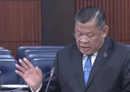 Suasana rapat parlemen Malaysia membahas isu lingkungan