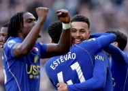 Pertandingan Liga Inggris antara Chelsea melawan Manchester United di Stamford Bridge