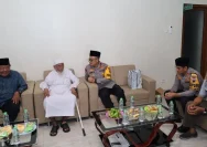 Wakapolda Jateng Brigjen Andi Herindra Rahmawan saat melakukan pertemuan dengan tokoh agama di Pondok Pesantren Al-Mukmin